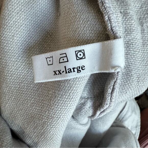 Matteo Los Angeles Vintage Linen Light Blue Girls Jumpsuit Size XXL Juniors - Picture 9 of 10